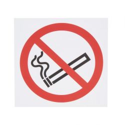 Vogue No Smoking Symbol Window Sign