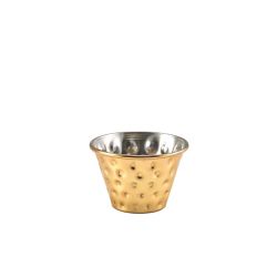 GenWare Gold Plated Hammered Ramekin 114ml/ 4oz - Pack of 24