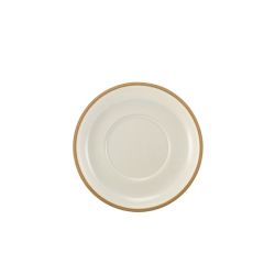 GenWare Kava White Stoneware Saucer 16cm - Pack of 6