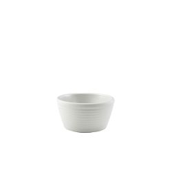 GenWare Melamine Matt White Ripple Ramekin 68ml/ 2.4oz - Pack of 24
