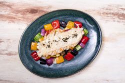 Ore Mar Moove Oval Plate 25cm - Pack of 12
