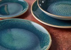 Ore Mar Bloom Deep Plate 23cm - Pack of 6