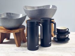Slim Vacuum Jug 1L Matt Black