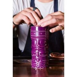 Genware Purple Tiki Mug 40cl/ 14oz - Pack of 4