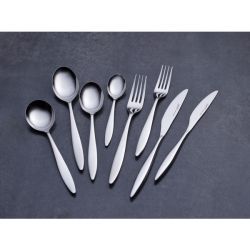 Genware Teardrop Soup Spoon 18/0 (Dozen)