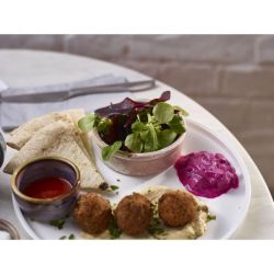 Terra Porcelain Rose Tapas Dish 10cm - Pack of 12