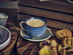 Terra Porcelain Matt Grey Saucer 14.5cm - Pack of 6
