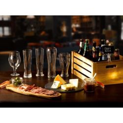 Genware Glass Terrine Jar 125ml 8.1 x 6.5cm - Pack of 12