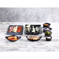 GenWare Stoneware Black Ramekin 8cm/ 3