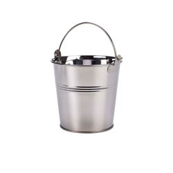 Stainless Steel Serving Bucket 12cm Dia - Pack of 12