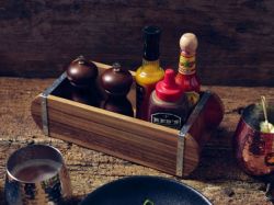 Dark Wood Salt/ Pepper Grinder 13cm - Pack of 6