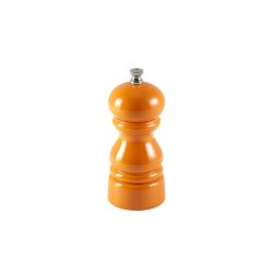Genware Salt Or Pepper Grinder Orange 12.7cm - Pack of 6