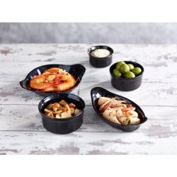 GenWare Stoneware Black Ramekin 8cm/ 3