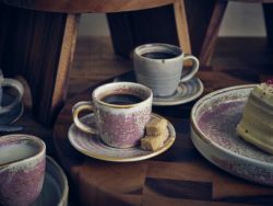Terra Porcelain Rose Espresso Cup 9cl/ 3oz - Pack of 6