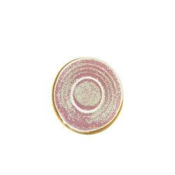 Terra Porcelain Rose Saucer 11.5cm - Pack of 6