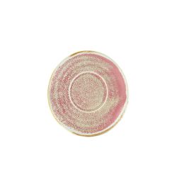 Terra Porcelain Rose Saucer 14.5cm - Pack of 6