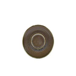 Terra Porcelain Black Saucer 11.5cm - Pack of 6