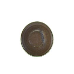 Terra Porcelain Black Saucer 14.5cm - Pack of 6