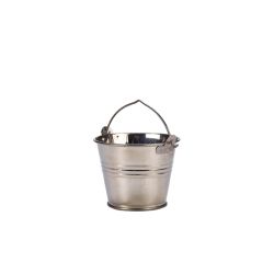 Stainless Steel Serving Bucket 7cm Dia 4oz - Pack of 12