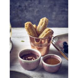 Copper Plated Serving Bucket 10cm Dia - Pack of 12