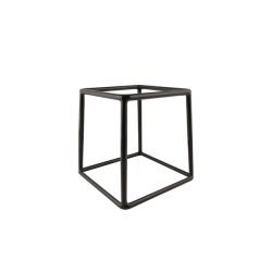 Genware Black Anti-Slip Buffet Riser 18 x 18cm