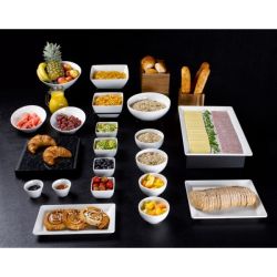 GenWare Melamine White Platter GN 2/4