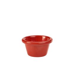 GenWare Melamine Red Smooth Ramekin 59ml/ 2oz - Pack of 24