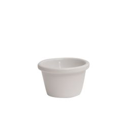GenWare Melamine White Smooth Ramekin 85ml/ 3oz - Pack of 24