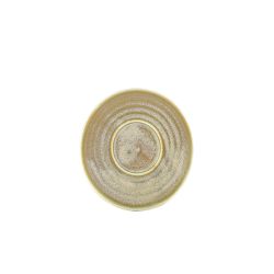 Terra Porcelain Matt Grey Saucer 11.5cm - Pack of 6