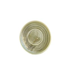 Terra Porcelain Matt Grey Saucer 14.5cm - Pack of 6