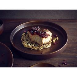 Terra Porcelain Rustic Copper Presentation Plate 20.5cm - Pack of 6