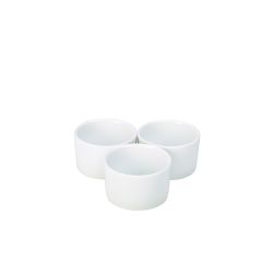 Genware Porcelain Contemporary Smooth Ramekin 9cm/ 3.5