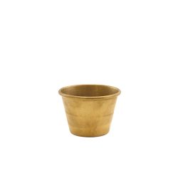 GenWare Gold Vintage Steel Ramekin 71ml/ 2.5oz - Pack of 24