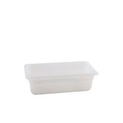 1/3 -Polypropylene GN Pan 100mm Clear - Pack of 6