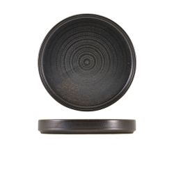 Terra Porcelain Black Presentation Plate 20.5cm - Pack of 6