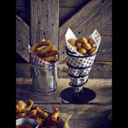 Miniature Galvanised Bin 8.5x11.2cm - Pack of 12