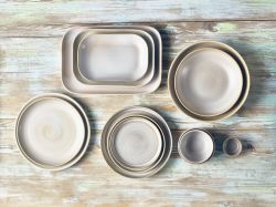 Antigo Stoneware Barley Presentation Plate 26cm - Pack of 6