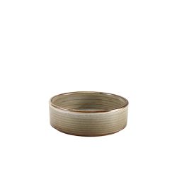 Terra Porcelain Grey Presentation Bowl 13cm - Pack of 6