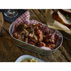 Greaseproof Paper Red Gingham Print 25 x 20cm