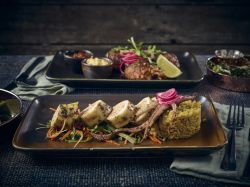 Terra Porcelain Rustic Copper Rectangular Platter 30 x 20cm - Pack of 3
