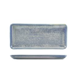 Terra Porcelain Seafoam Narrow Rectangular Platter 31 x 14cm - Pack of 6