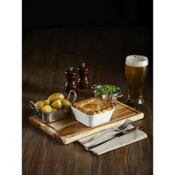 Genware Porcelain Square Pie Dish 12cm/ 4.75