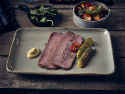 Terra Porcelain Grey Rectangular Platter 30 x 20cm - Pack of 3