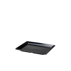 GenWare Melamine Black Platter GN 1/2