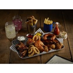 Genware Glass Mason Jar 50cl/ 17.5oz - Pack of 12