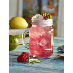 Genware Glass Mason Jar 64.5cl/ 22.7oz - Pack of 6