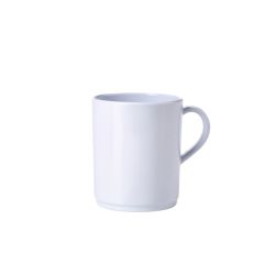 GenWare Melamine White Mug 28cl/ 10oz - Pack of 6