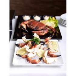 GenWare Melamine Black Platter GN 1/1
