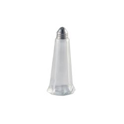 Glass Lighthouse Salt Shaker Silver Top - Pack of 12