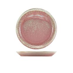 Terra Porcelain Rose Coupe Plate 19cm - Pack of 6